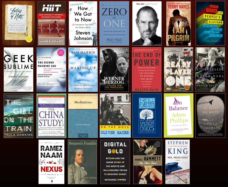 Books I read in 2015 and my Great Unbalancing